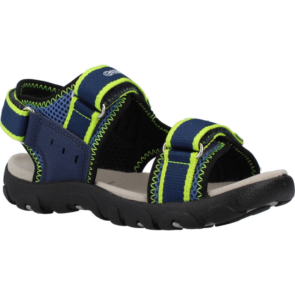 GEOX JR SANDAL STRADA A en color VERDE (5)
