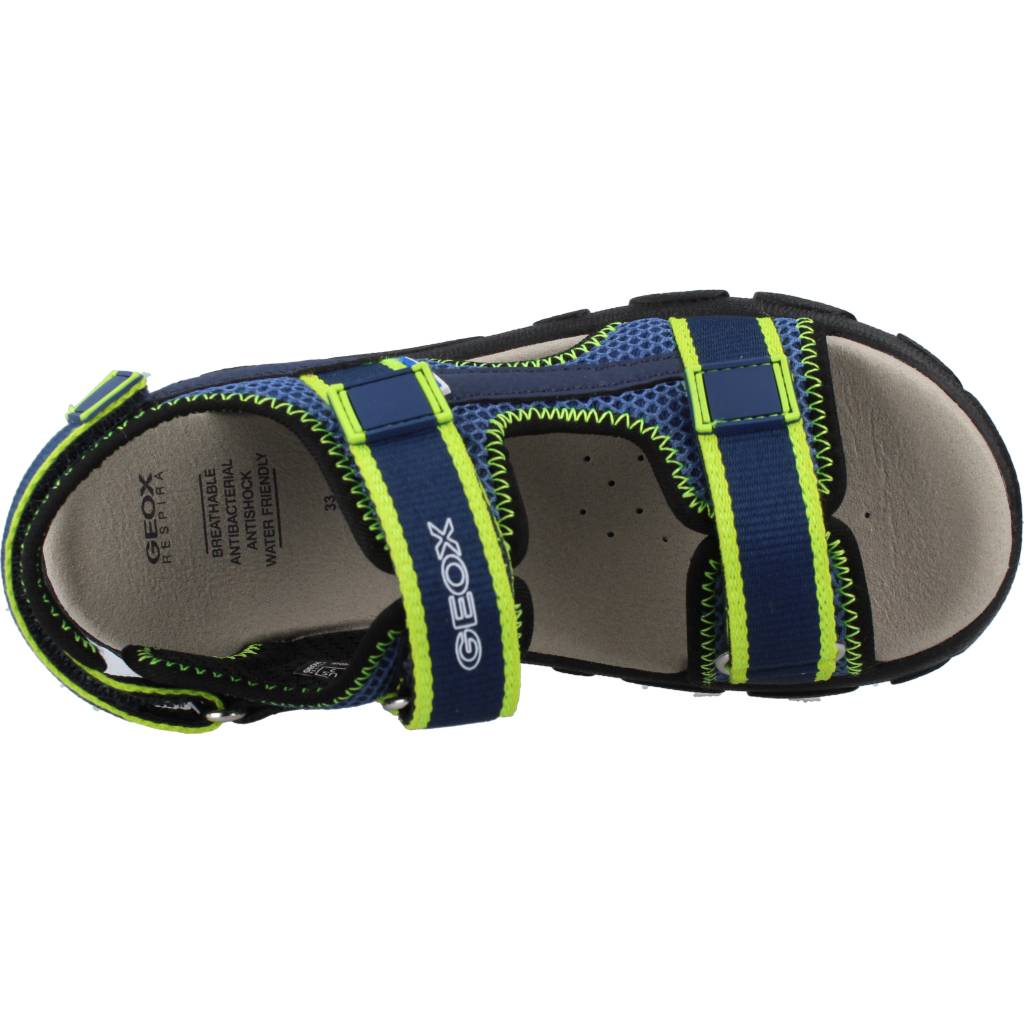 GEOX JR SANDAL STRADA A en color VERDE (7)