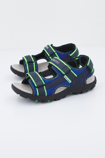 GEOX JR SANDAL STRADA A en color AZUL (1)