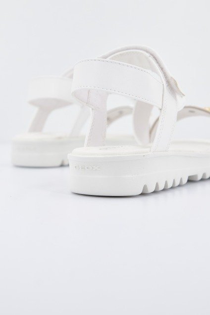 GEOX J SANDAL CORALIE GIR en color BLANCO (3)