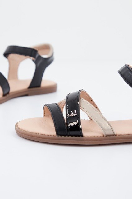 GEOX J SANDAL KARLY GIRL en color NEGRO (4)