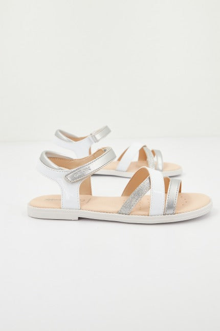 GEOX J SANDAL KARLY GIRL en color BLANCO (2)