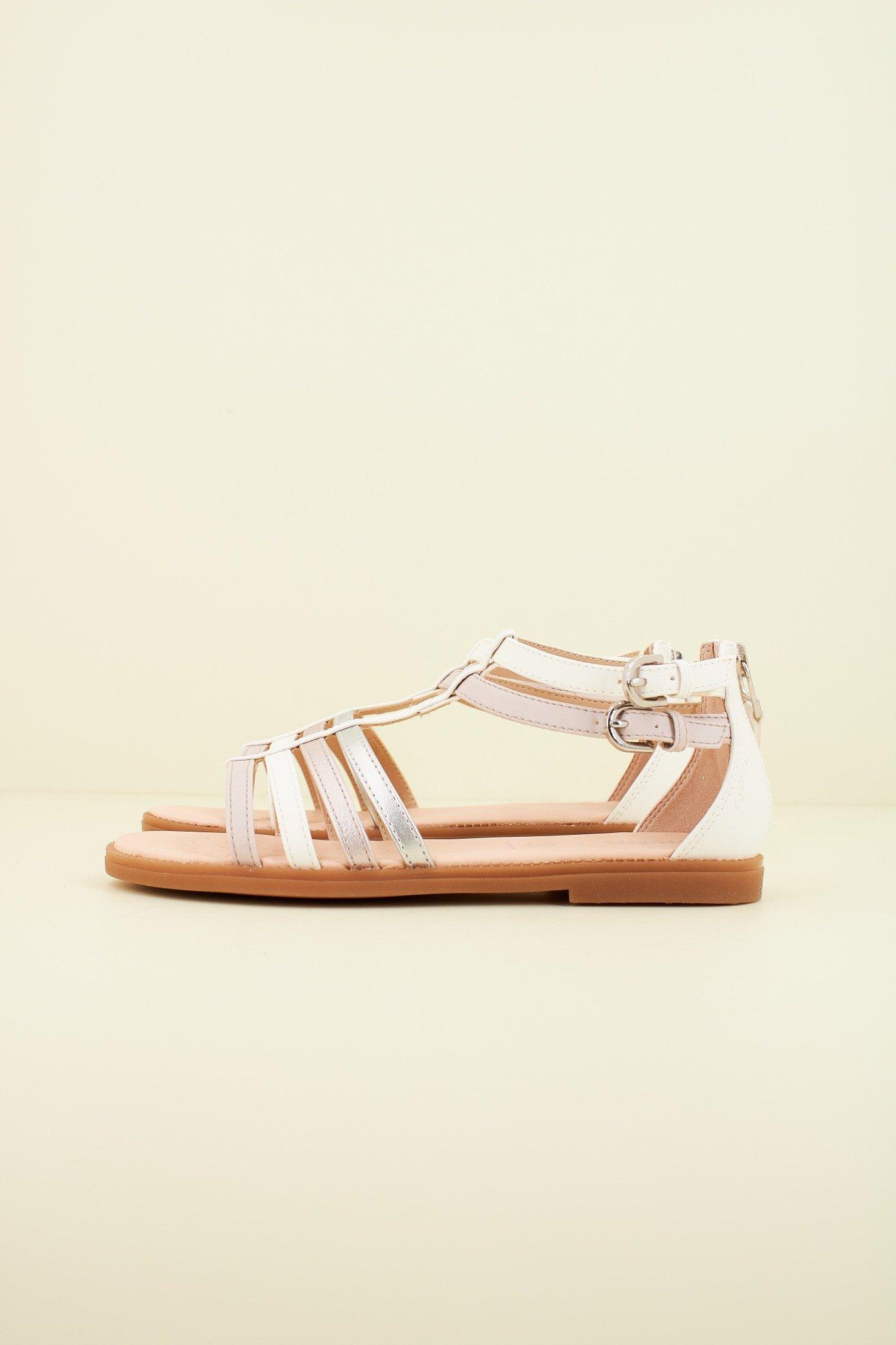 GEOX J SANDAL KARLY GIRL en color BLANCO (1)