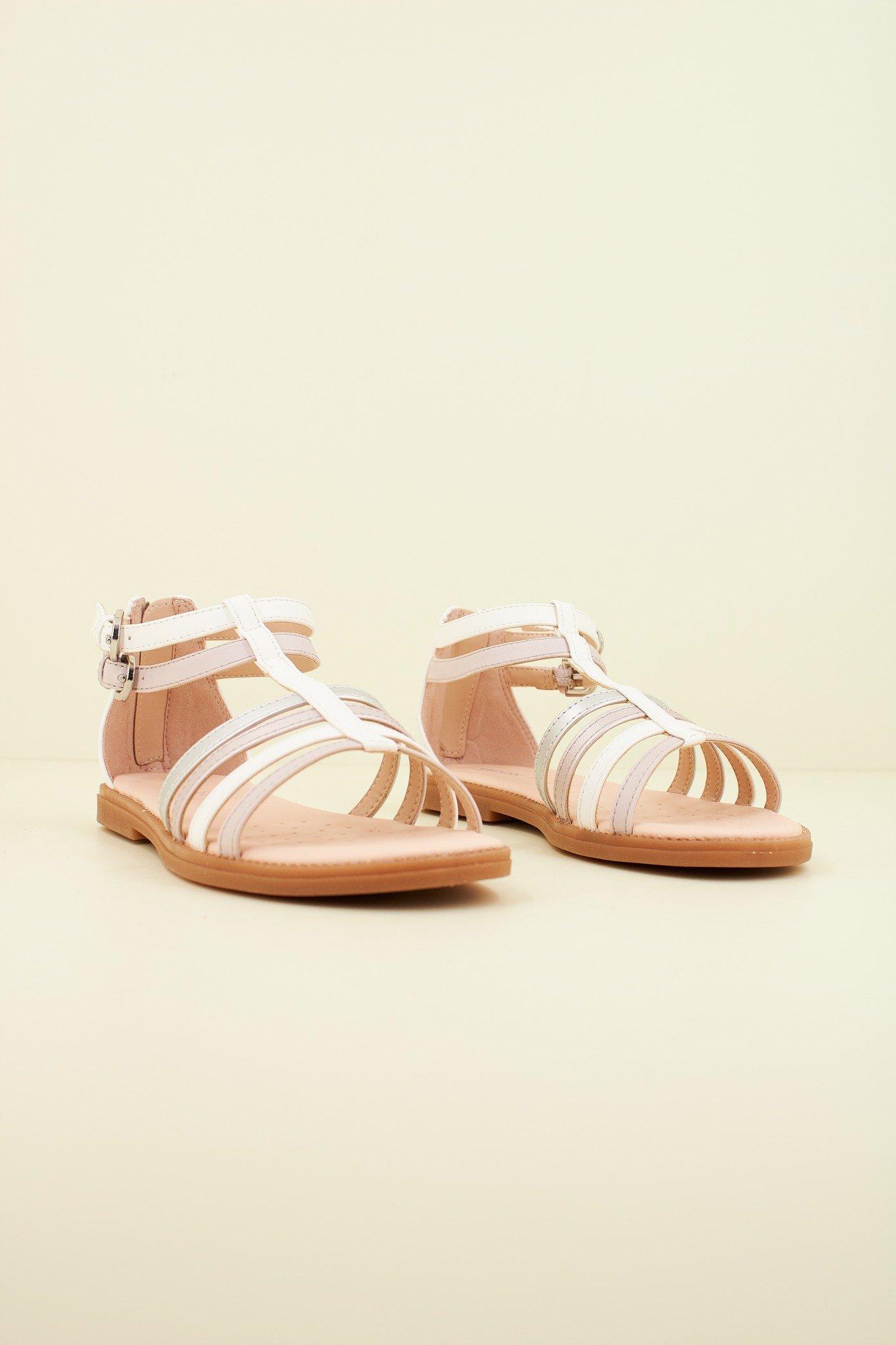 GEOX J SANDAL KARLY GIRL en color BLANCO (2)