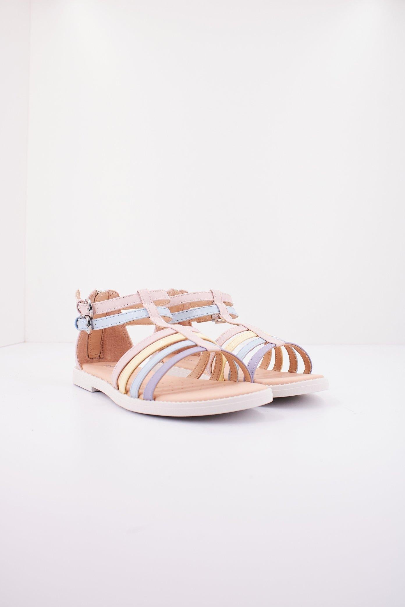 GEOX J SANDAL KARLY GIRL en color ROSA (2)