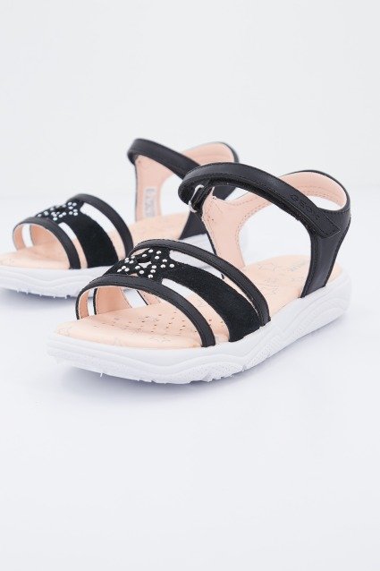 GEOX J SANDAL DEAPHNE GIR en color NEGRO (1)