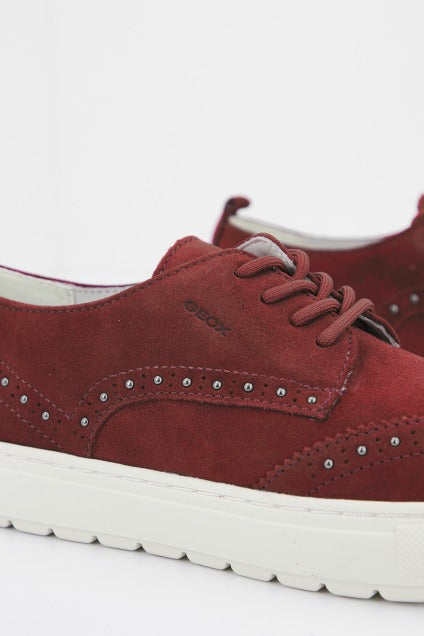 GEOX D BREEDA en color BURDEOS (4)