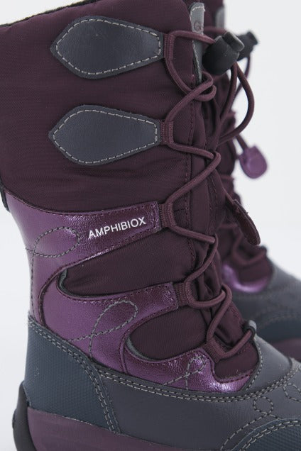 GEOX J ORIZONT B GIRL ABX en color BURDEOS (4)