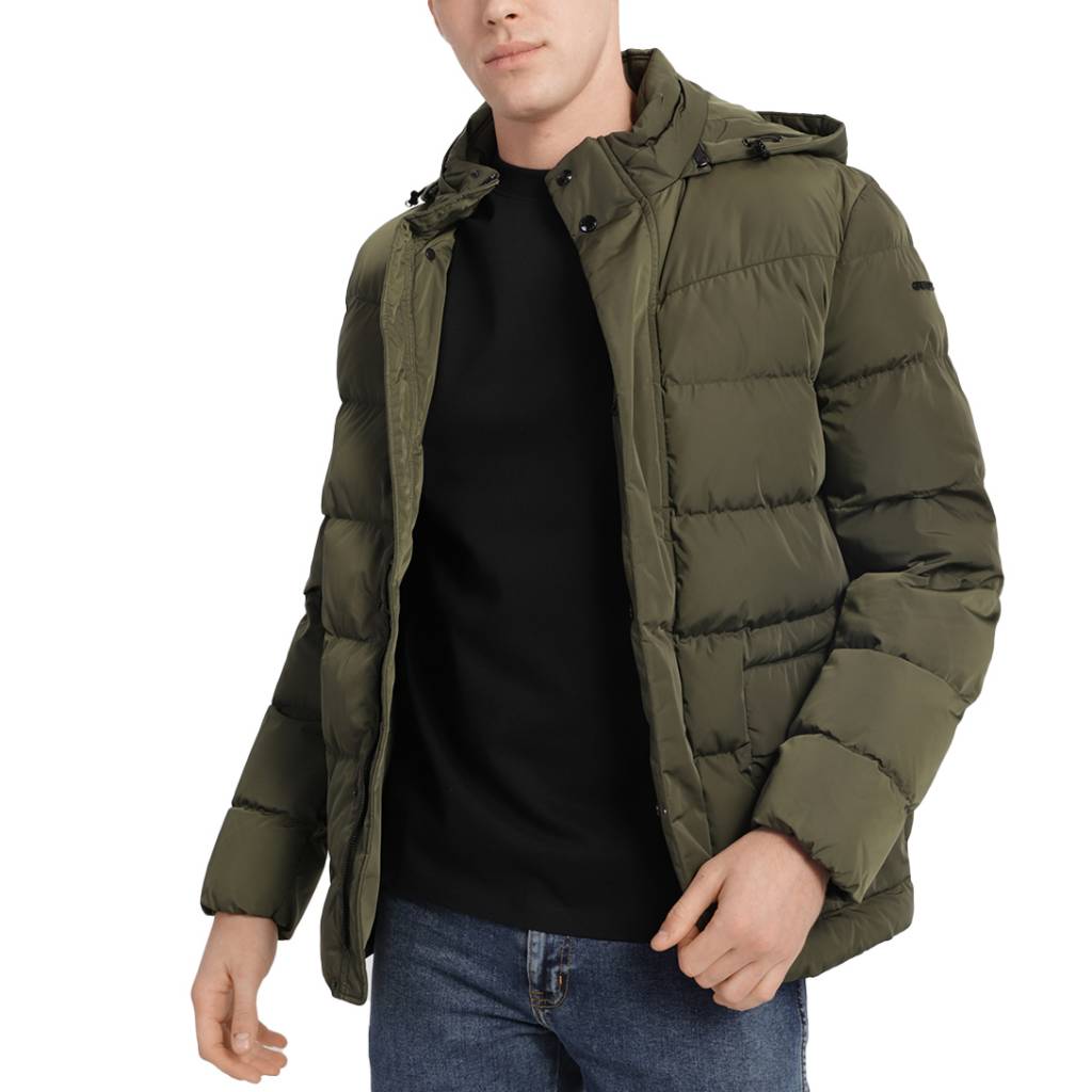 GEOX M HILSTONE SHORT JKT en color VERDE (2)