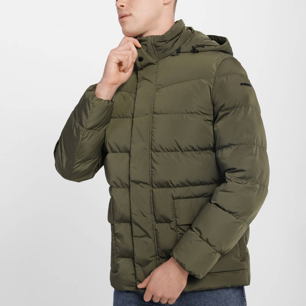 GEOX M HILSTONE SHORT JKT en color VERDE (1)