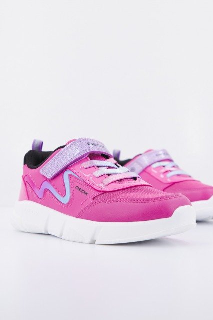 GEOX J ARIL GIRL en color ROSA (2)