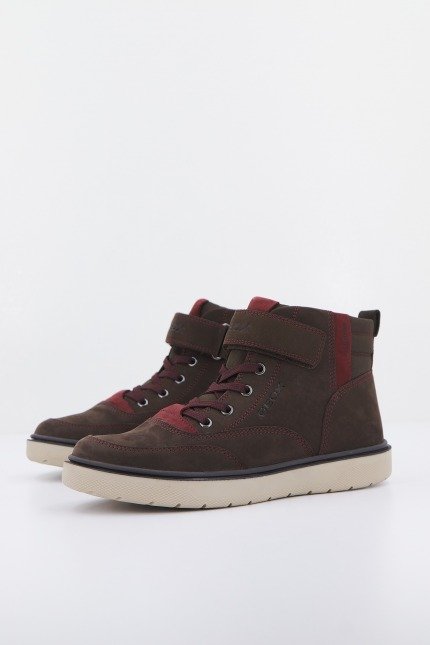 GEOX J RIDDOCK BOY WPF en color MARRON (1)