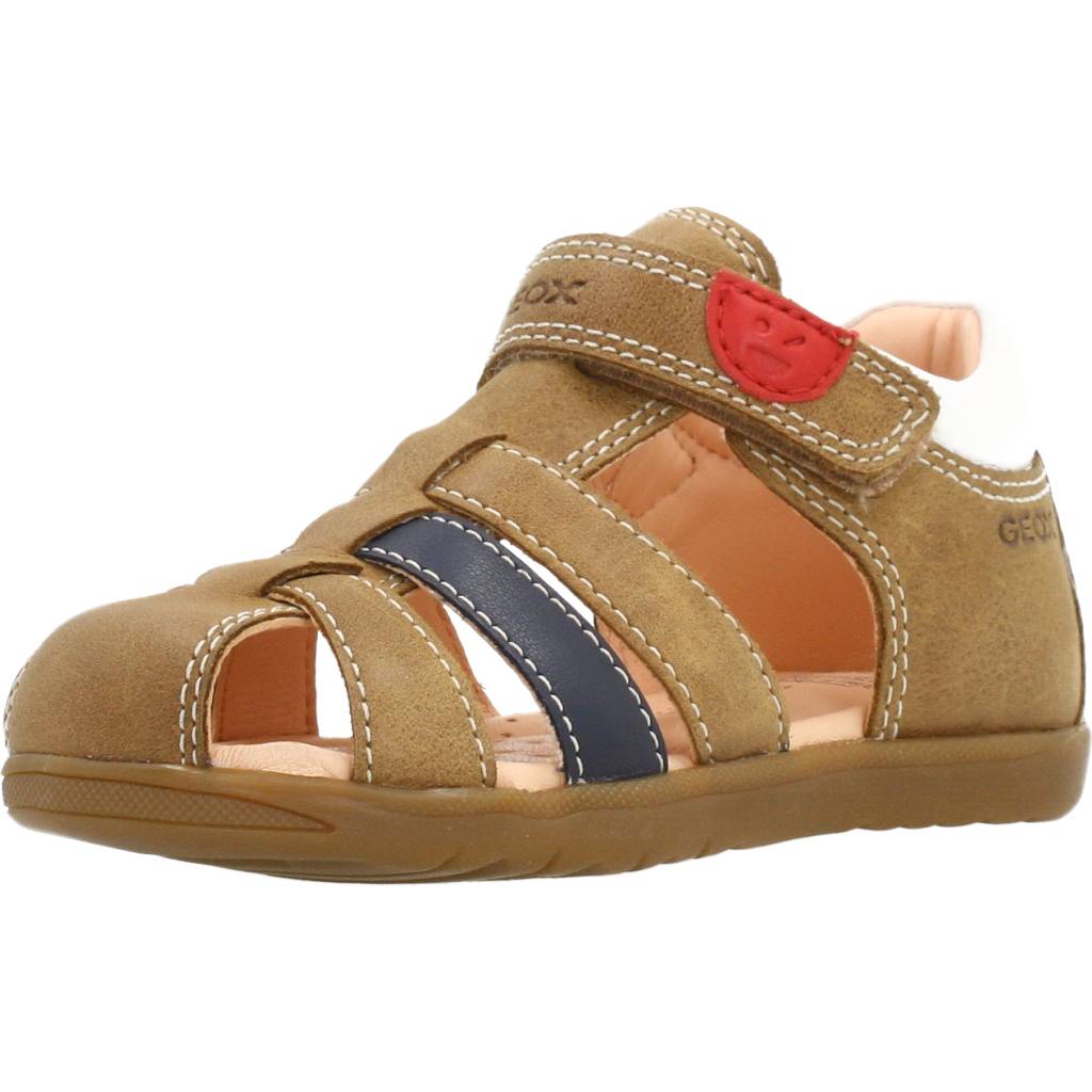 GEOX B SANDAL MACCHIA BOY en color MARRON (1)