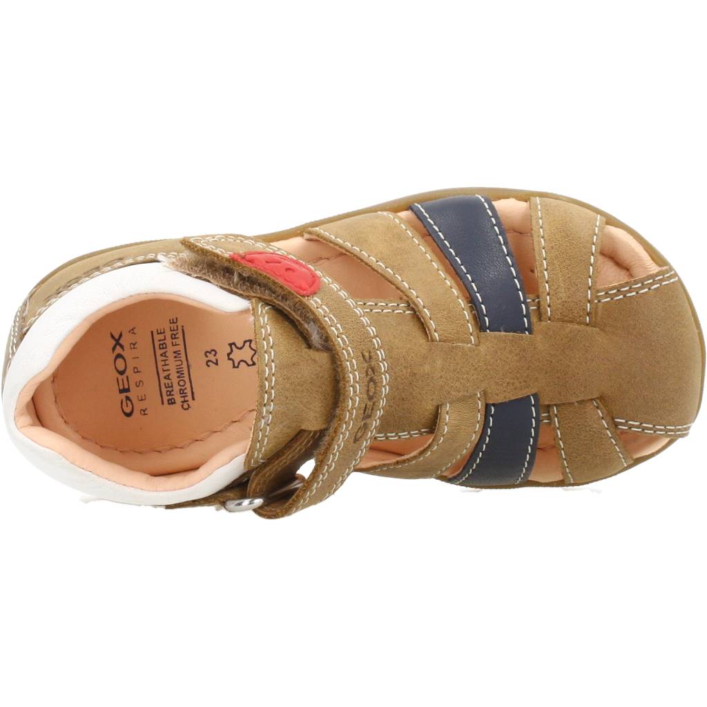 GEOX B SANDAL MACCHIA BOY en color MARRON (7)