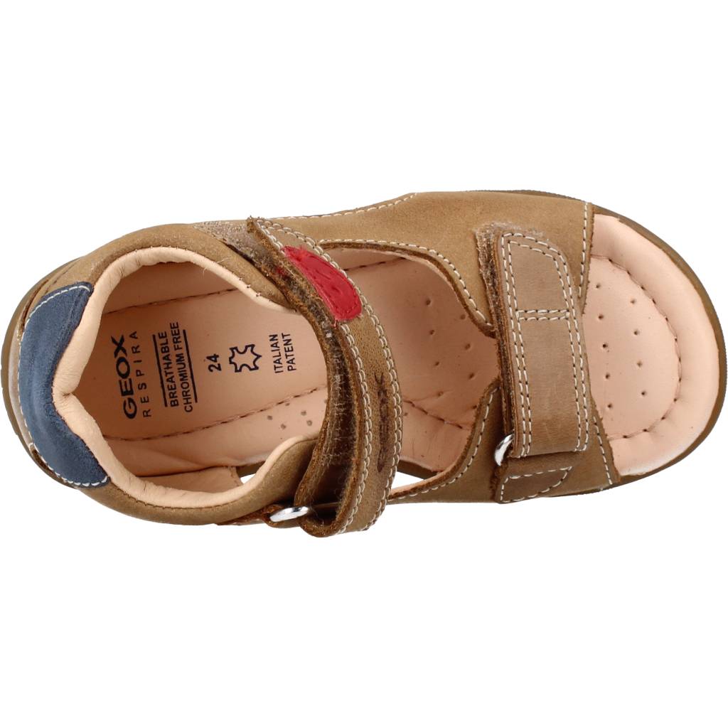 GEOX B SANDAL MACCHIA BOY en color MARRON (7)