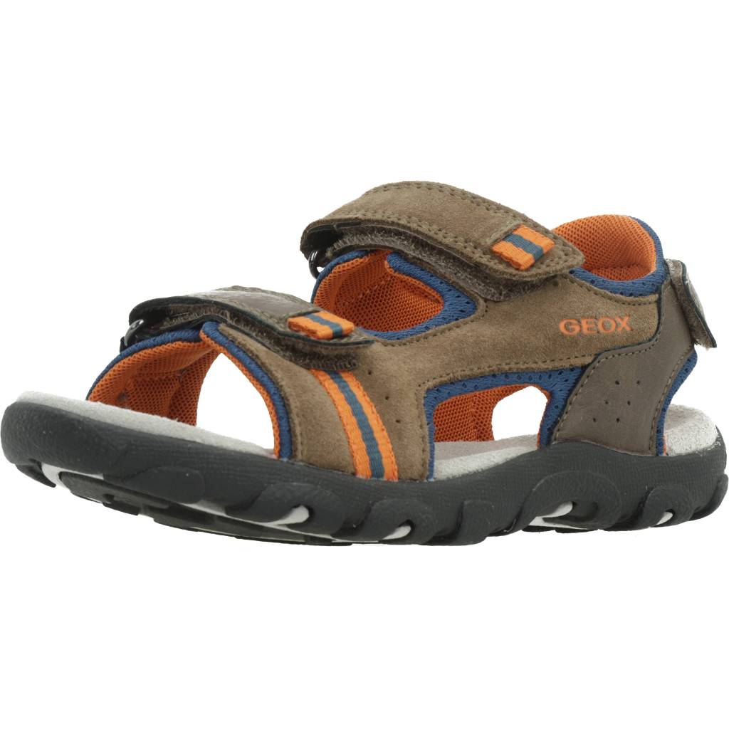 GEOX JR SANDAL STRADA A en color GRIS (1)