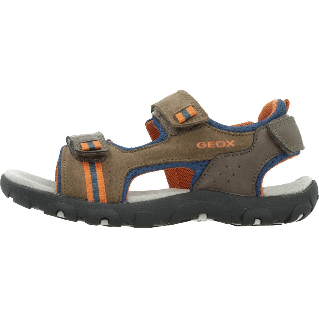 GEOX JR SANDAL STRADA A en color GRIS (2)