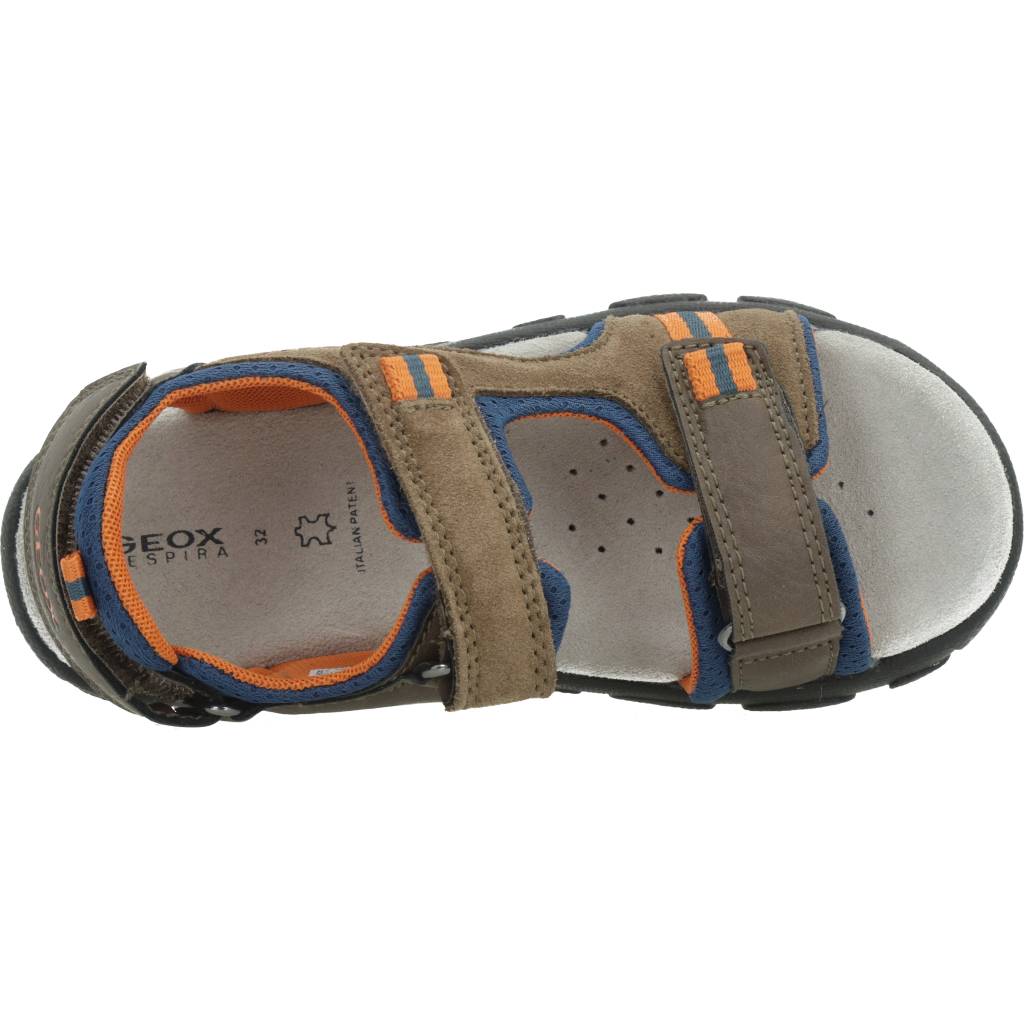 GEOX JR SANDAL STRADA A en color GRIS (7)