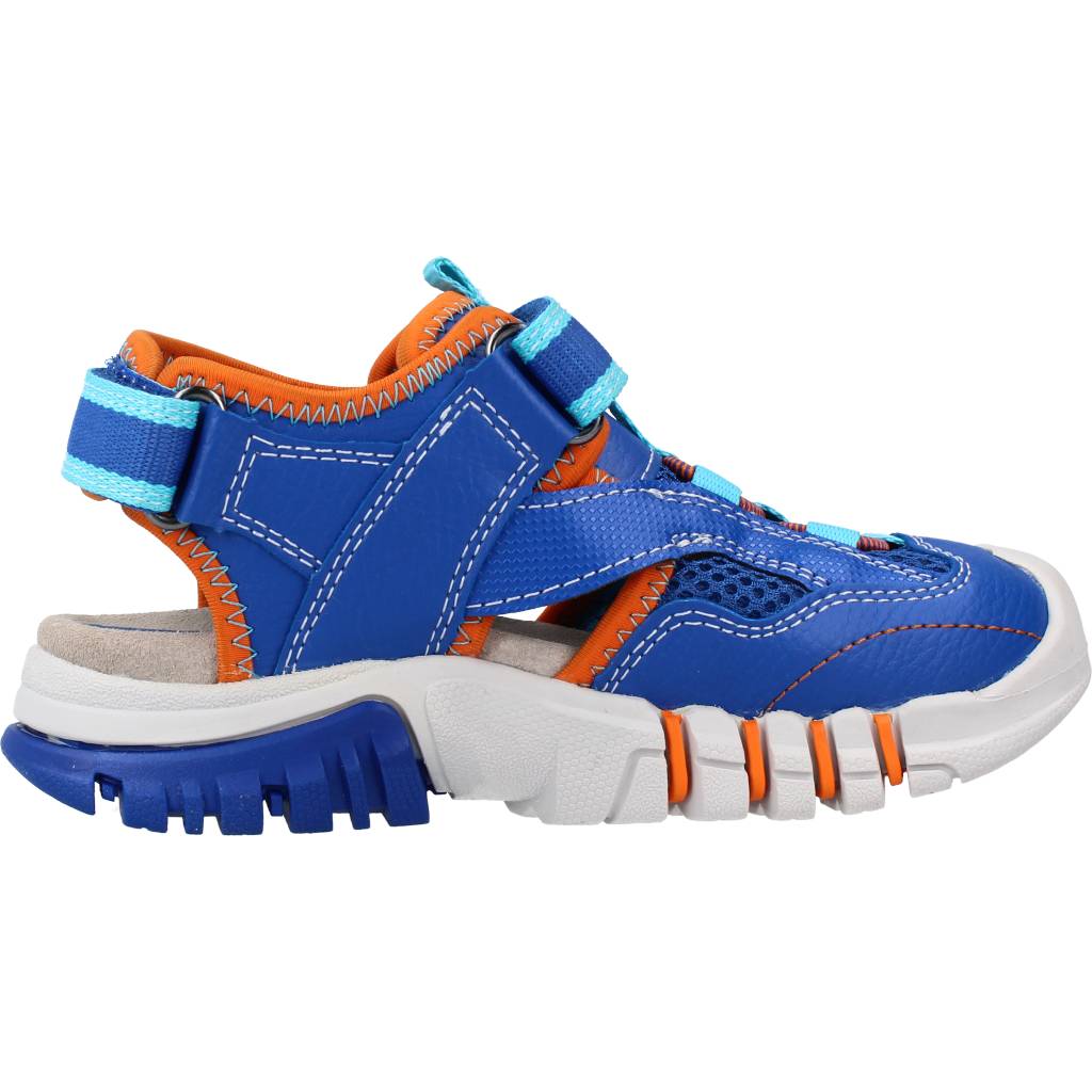 GEOX J SANDAL DYNOMIX BOY en color AZUL (4)