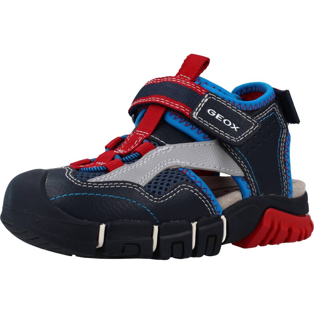 GEOX J SANDAL DYNOMIX BOY en color AZUL (1)