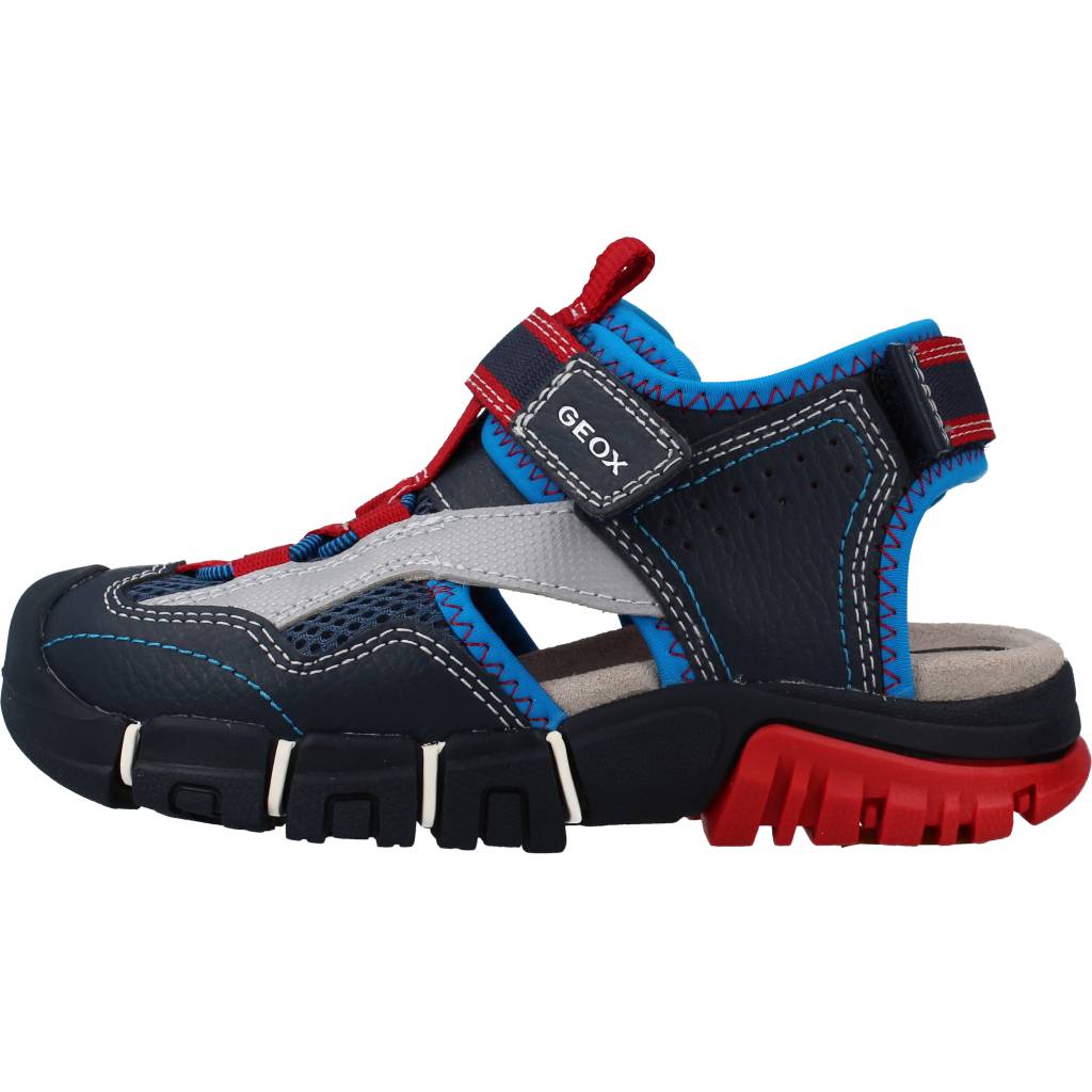 GEOX J SANDAL DYNOMIX BOY en color AZUL (2)