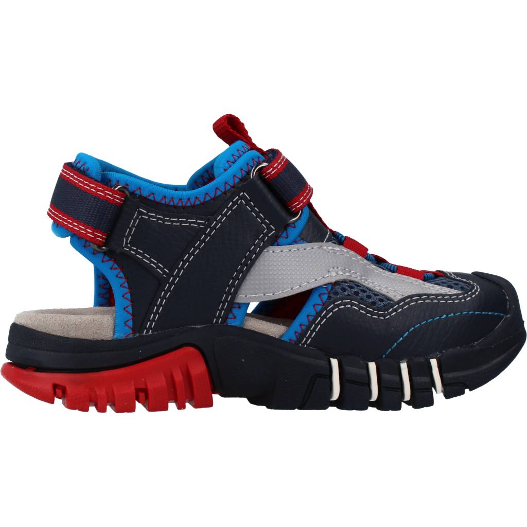 GEOX J SANDAL DYNOMIX BOY en color AZUL (4)