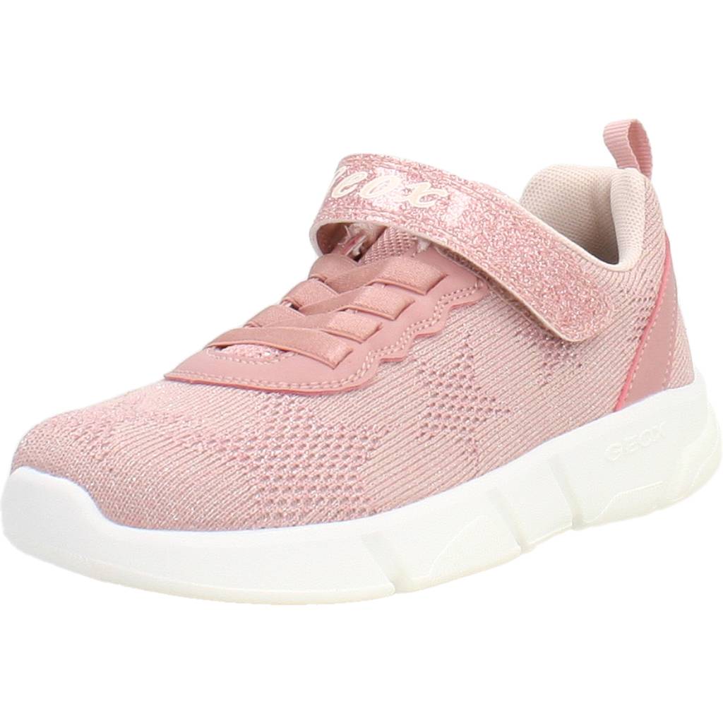 GEOX J ARIL GIRL en color ROSA (1)