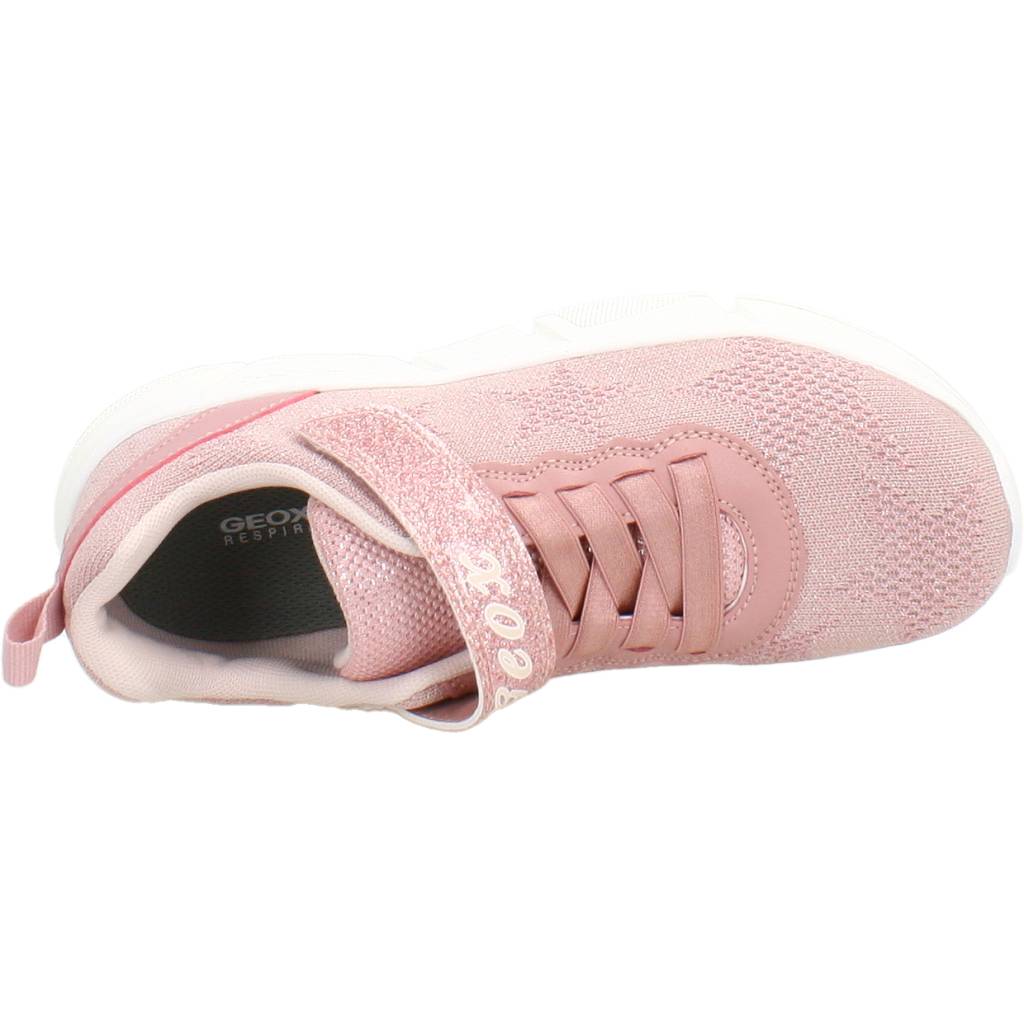 GEOX J ARIL GIRL en color ROSA (7)