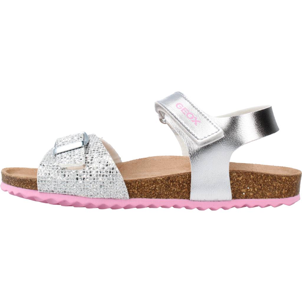 GEOX J ADRIEL GIRL C en color PLATA (2)