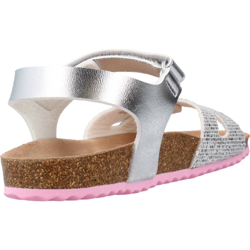 GEOX J ADRIEL GIRL C en color PLATA (3)