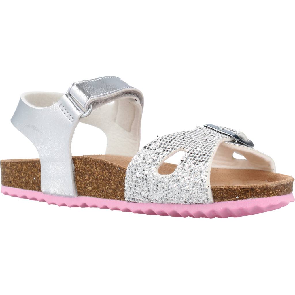 GEOX J ADRIEL GIRL C en color PLATA (5)