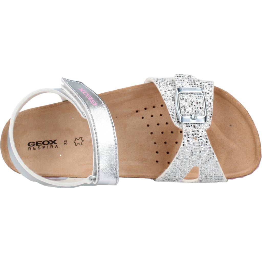 GEOX J ADRIEL GIRL C en color PLATA (7)
