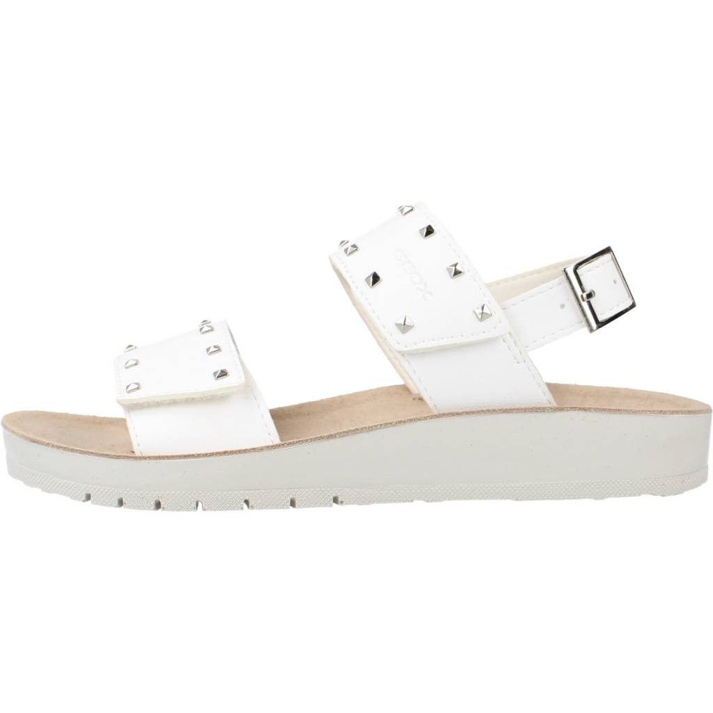 GEOX J SANDAL COSTAREI GI en color BLANCO (2)