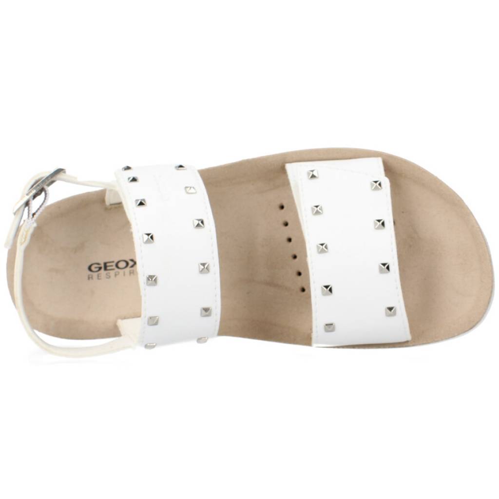 GEOX J SANDAL COSTAREI GI en color BLANCO (7)