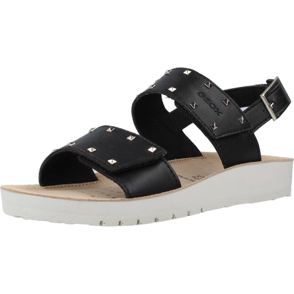 GEOX J SANDAL COSTAREI GI en color NEGRO (1)