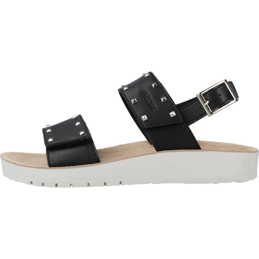 GEOX J SANDAL COSTAREI GI en color NEGRO (2)