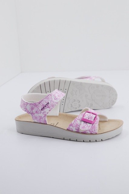 GEOX J SANDAL COSTAREI GI en color BLANCO (1)