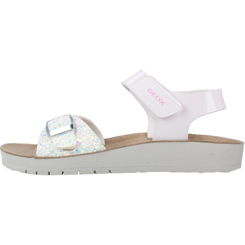 GEOX J SANDAL COSTAREI GI en color BLANCO (2)