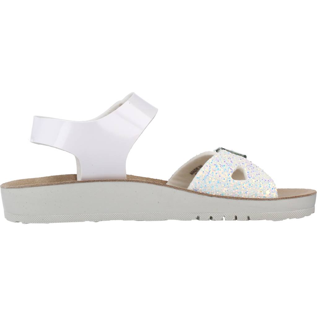 GEOX J SANDAL COSTAREI GI en color BLANCO (4)
