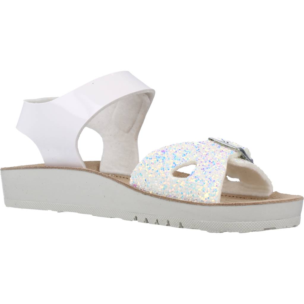 GEOX J SANDAL COSTAREI GI en color BLANCO (5)
