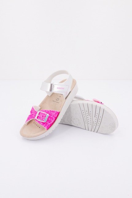 GEOX J SANDAL COSTAREI GI en color PLATA (3)
