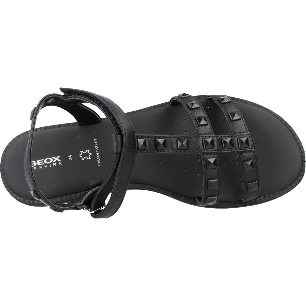 GEOX SANDAL KARLY GIRL en color NEGRO (7)