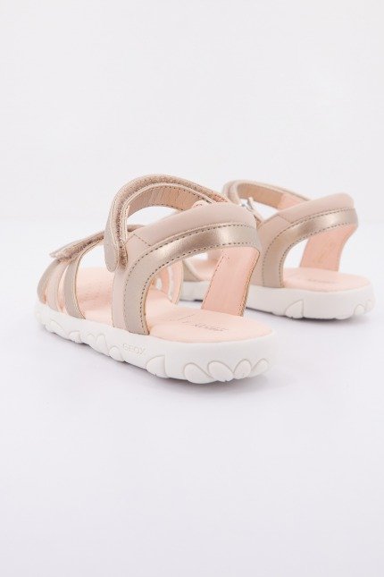 GEOX J SANDAL HAITI GIRL en color ORO (3)