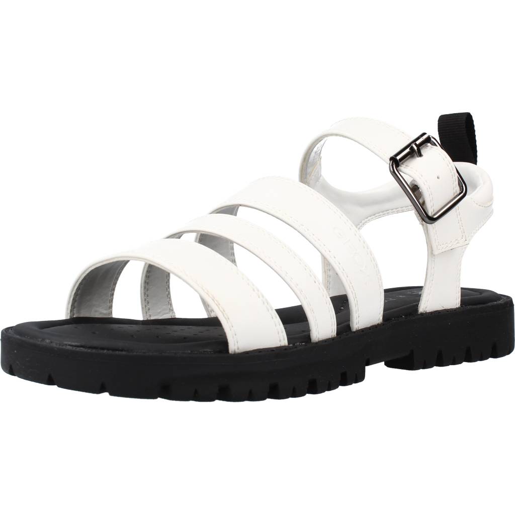GEOX J SANDAL STARBLUSH G en color BLANCO (1)
