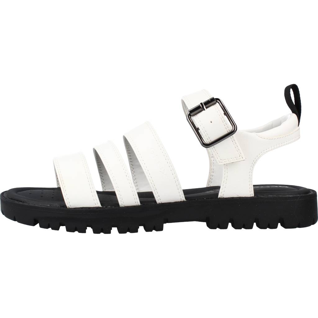 GEOX J SANDAL STARBLUSH G en color BLANCO (2)
