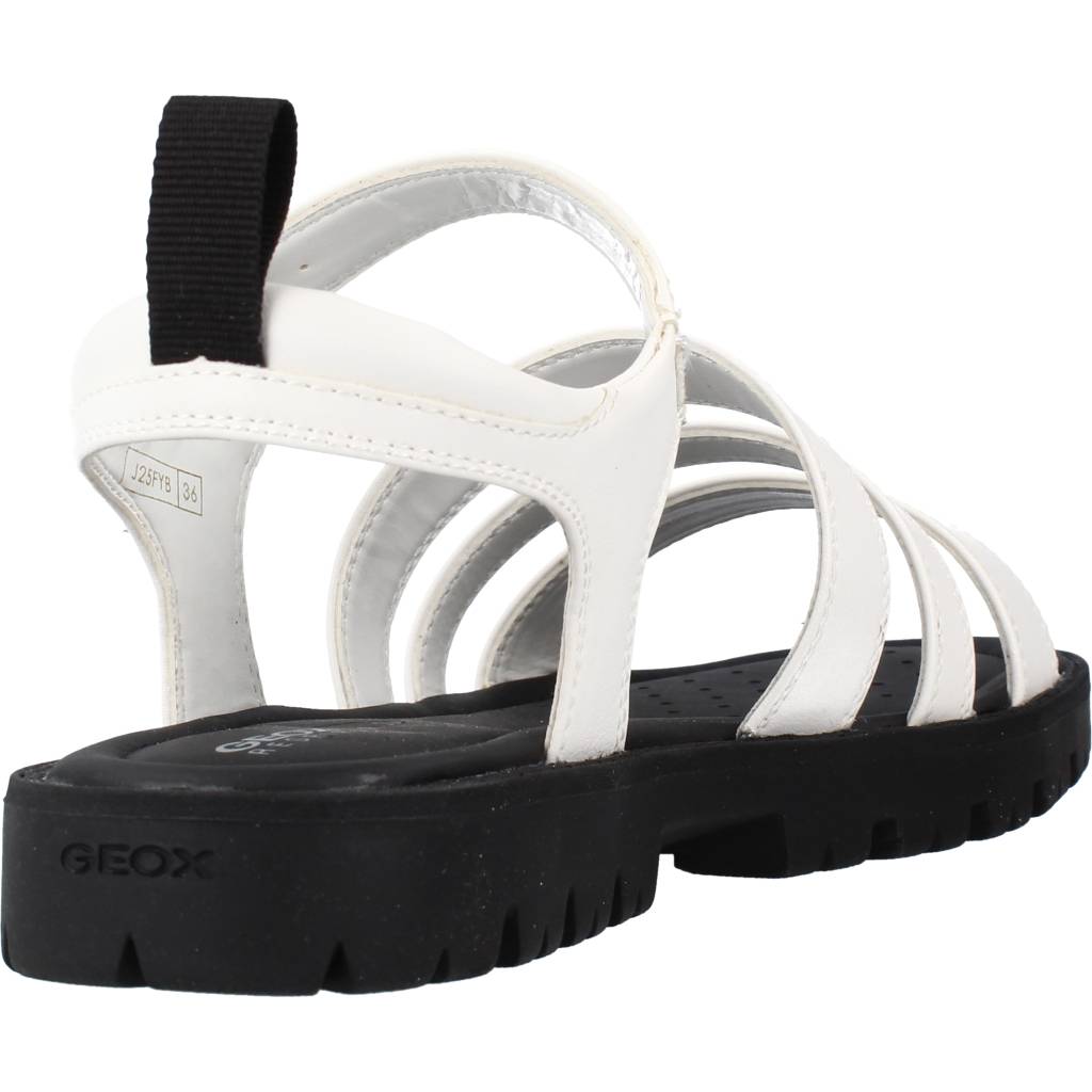 GEOX J SANDAL STARBLUSH G en color BLANCO (3)