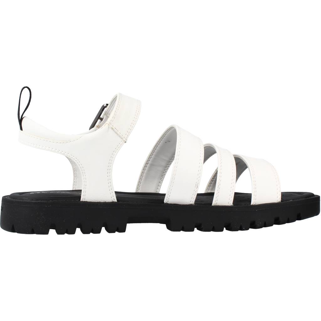 GEOX J SANDAL STARBLUSH G en color BLANCO (4)
