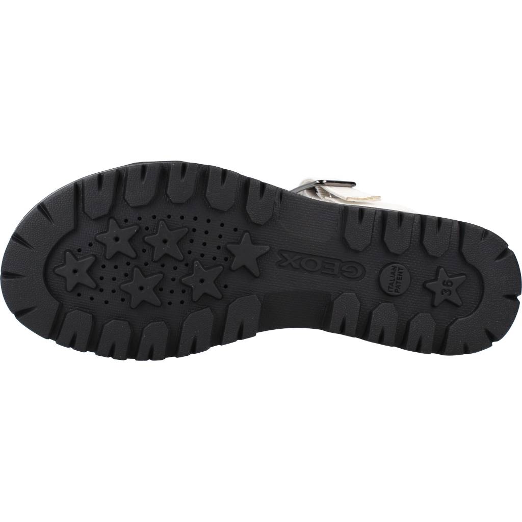 GEOX J SANDAL STARBLUSH G en color BLANCO (6)