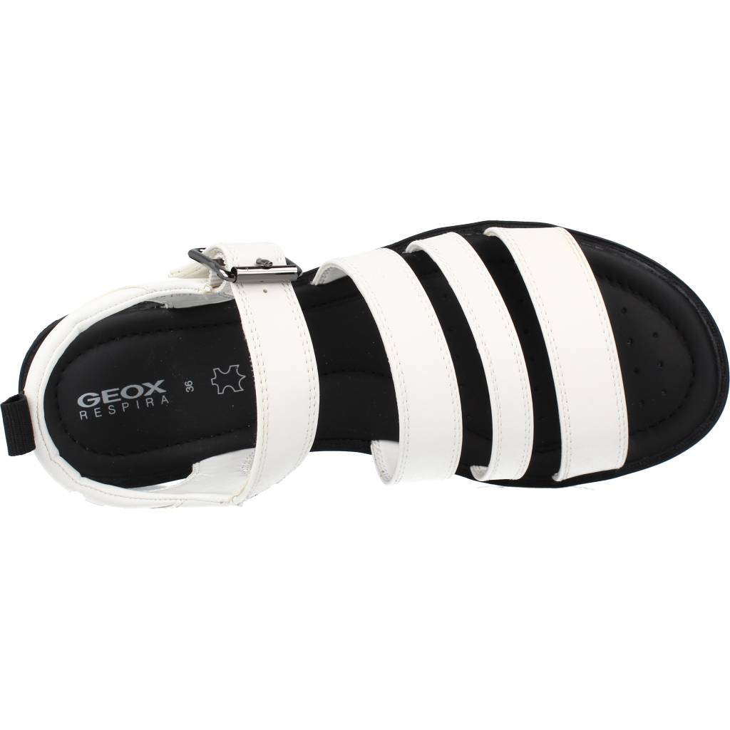 GEOX J SANDAL STARBLUSH G en color BLANCO (7)