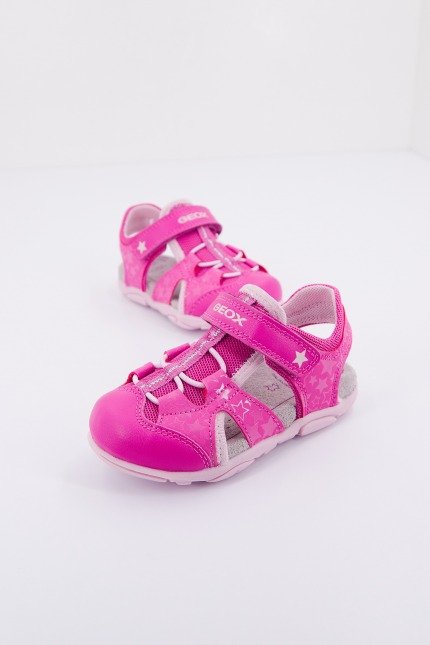 GEOX B SANDAL AGASIM GIRL en color ROSA (1)